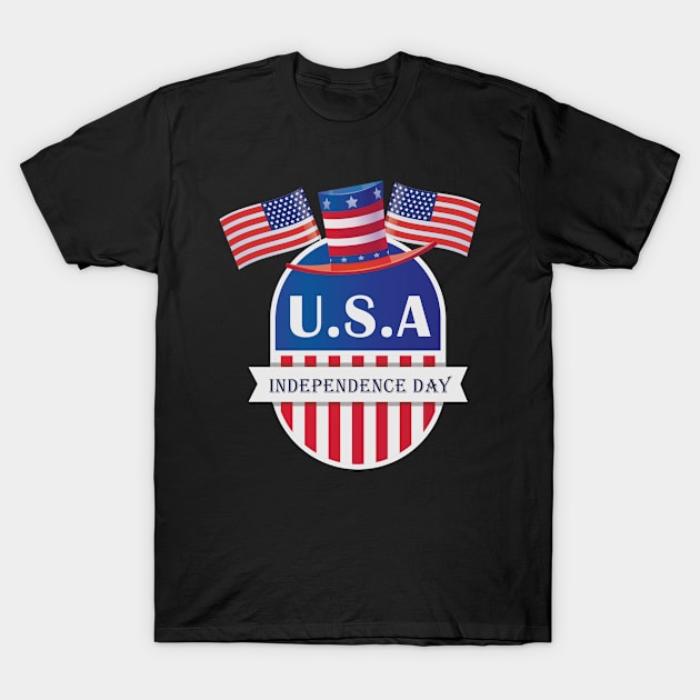 Independence Day 4 T-Shirt by big_owl